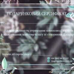 Подарунковий сертифікат