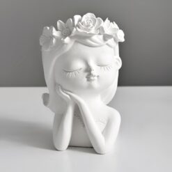 Кашпо з гіпсу для самостійного розпису