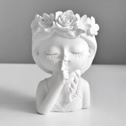 Кашпо з гіпсу для самостійного розпису