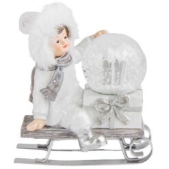 снежный шар белоснежная зима, новогодний шар со снегом, снежный шар с девочкой и шаром, декоративный снежный шар 11х10,5 см, статуэтка с новогодним шаром, снежный шар для подарка на Новый год, интерьерный снежный шар, декоративный шар со снегом и девочкой, новогодний шар со снегом и фигуркой, сувенирный шар новогодний, снежна куля білосніжна зима, новорічна куля зі снігом, снежна куля з дівчинкою та шаром, декоративна снежна куля 11х10,5 см, статуетка з новорічною кулею, снежна куля для подарунка на Новий рік, інтер'єрна снежна куля, декоративний шар зі снігом та дівчинкою, новорічна куля зі снігом та фігуркою, сувенірна куля новорічна