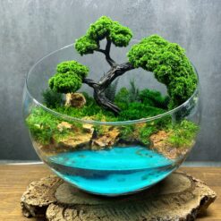 мосаріум, флораріум, мох, декор, квіти, подарунок