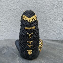 Статуетка оберіг Богиня Гайя чорна