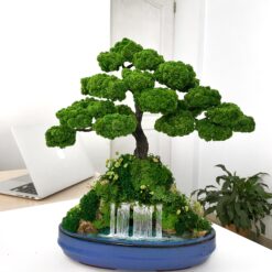 мосаріум, велика композиція, стабілізовані рослини, рослини у склі, унікальний подарунок, 8 березня, день народження, уникальный подарок, моссариум, флорариум, цветы в вазе, цветы в стекле