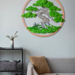 пано зі стабілізованого моху