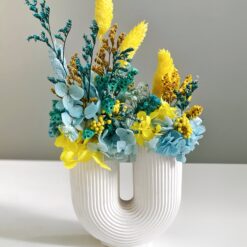 Ваза со стабилизированными цветами