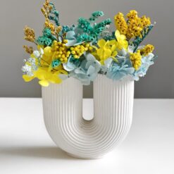 Ваза со стабилизированными цветами