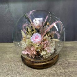 Композиция из сухоцветов Маленькие тайны, Композиція з сухоцвітів Маленькі таємниці