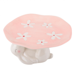 подставка Кролик с весенними цветами 10 см 5101-001, подставка пасхальная для яиц и кулича, подставка для десертов пасха, сервировочная подставка кролик 10 см, подставка для выпечки и куличей, керамическая подставка кролик розовая, фигурная подставка кролик пасхальная, подставка для праздничного стола, пасхальный декор подставка кролик, подставка для конфет и десертов, сервировочная подставка с кроликом, подставка керамическая с цветами, підставка Кролик з весняними квітами 10 см 5101-001, підставка великодня для яєць і паски, підставка для десертів пасха, сервірувальна підставка кролик 10 см, підставка для випічки і пасок, керамічна підставка кролик рожева, фігурна підставка кролик великодня, підставка для святкового столу, великодній декор підставка кролик, підставка для цукерок і десертів, сервірувальна підставка з кроликом, підставка керамічна з квітами