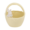 керамическая корзинка кролик, керамічний кошик кролик