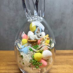 Композиція у скляному яйці Лісове диво