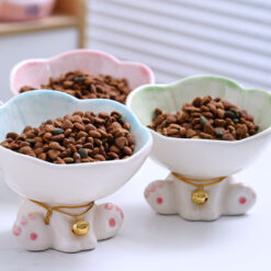 Блакитна годівниця для котів