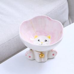 Рожева годівниця для котів