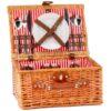 кошик із лози для пікніка на 2 особи