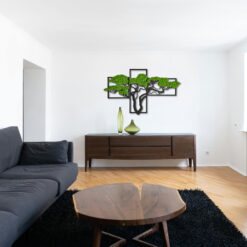 Триптих із мохом Бонсай