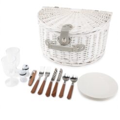 сумка со штопором и посудой на 2 человека