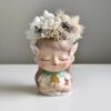 Кашпо Лісова фея у білому з букетом