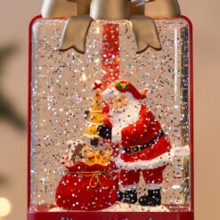 ліхтар з дідом морозом